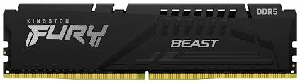 Kingston Fury Beast Black 32GB (1X32GB) 5600MT/s DDR5 CL40 Desktop Memory (KF556C40BB-32) view 3